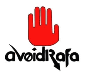 AvoidRafa raised-hand logo